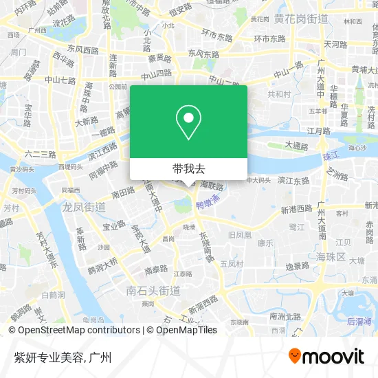 紫妍专业美容地图