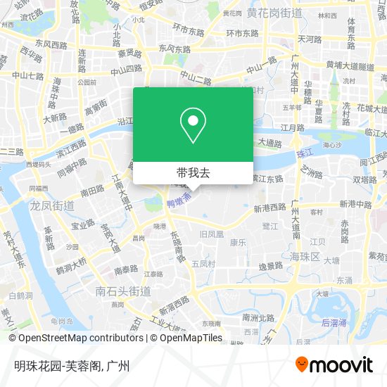 明珠花园-芙蓉阁地图