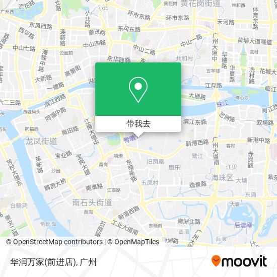 华润万家(前进店)地图