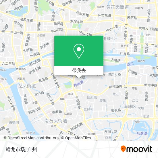 蟠龙市场地图