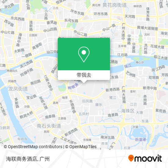 海联商务酒店地图