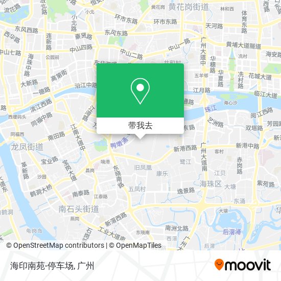 海印南苑-停车场地图