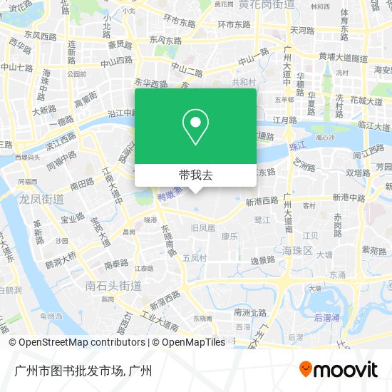 广州市图书批发市场地图