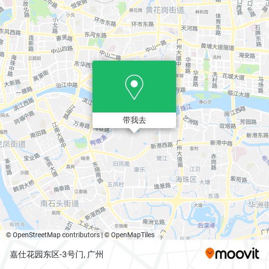 嘉仕花园东区-3号门地图
