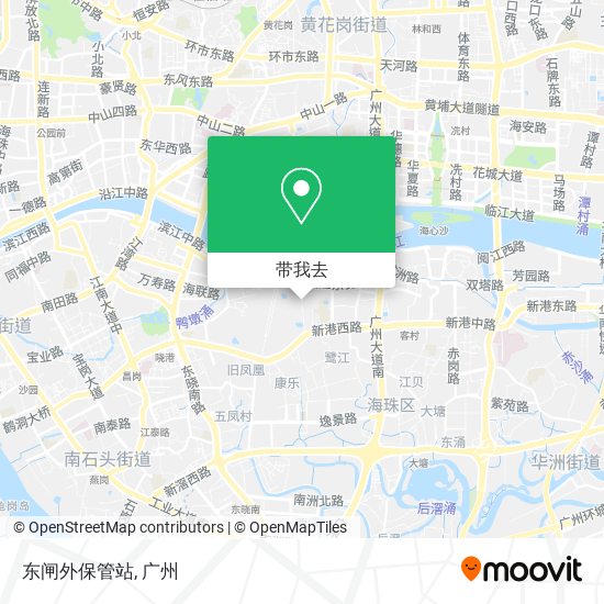东闸外保管站地图