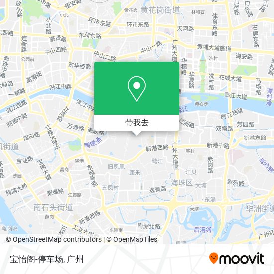 宝怡阁-停车场地图