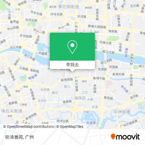 听涛雅苑地图