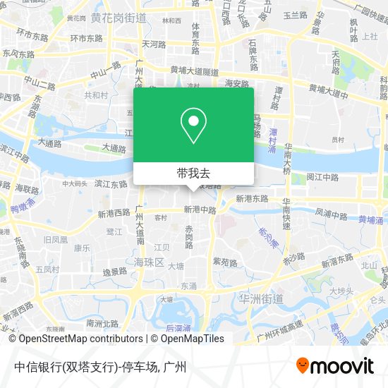 中信银行(双塔支行)-停车场地图