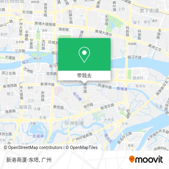 新港商厦-东塔地图