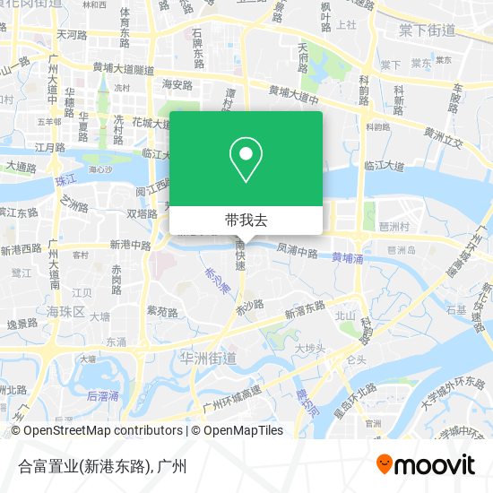 合富置业(新港东路)地图
