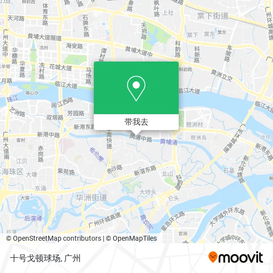 十号戈顿球场地图