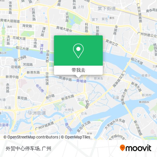 外贸中心停车场地图