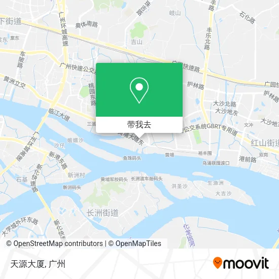 天源大厦地图