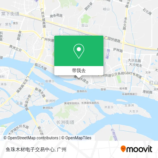 鱼珠木材电子交易中心地图
