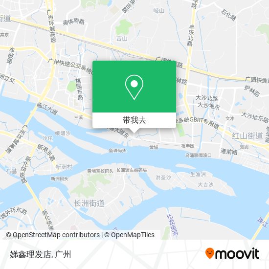 娣鑫理发店地图