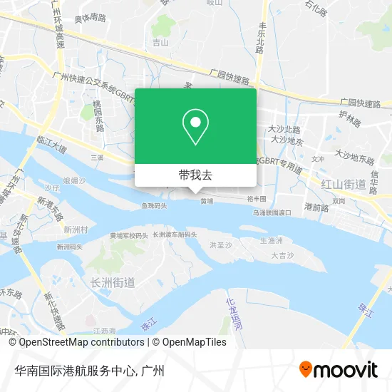 华南国际港航服务中心地图