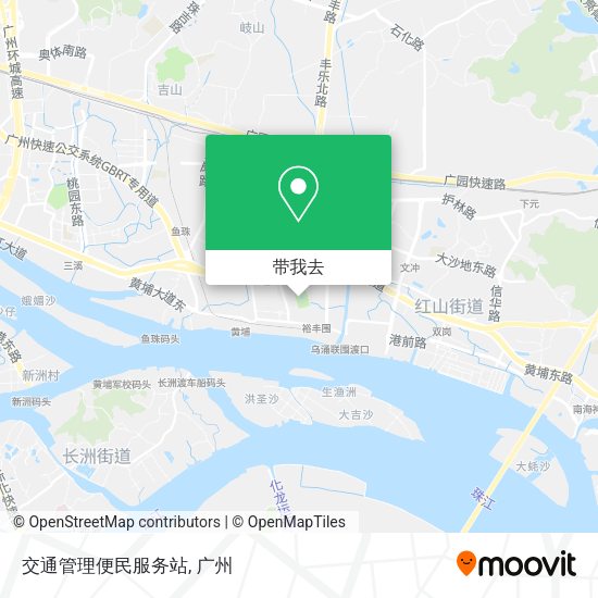 交通管理便民服务站地图