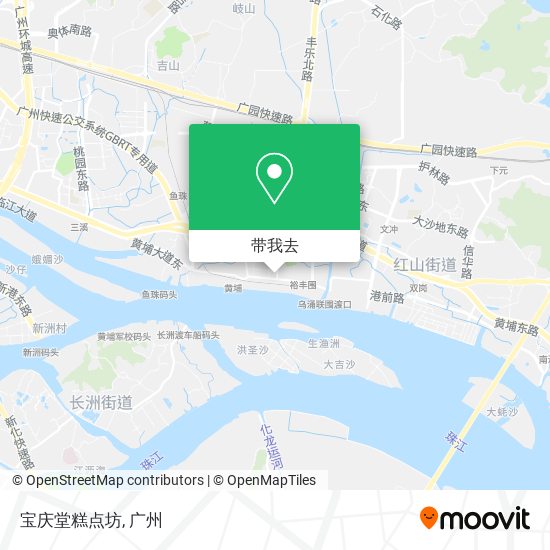 宝庆堂糕点坊地图