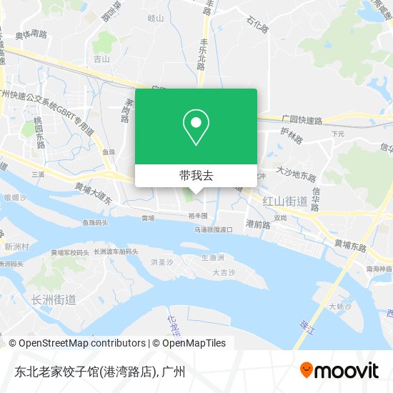 东北老家饺子馆(港湾路店)地图