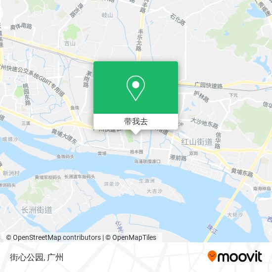 街心公园地图