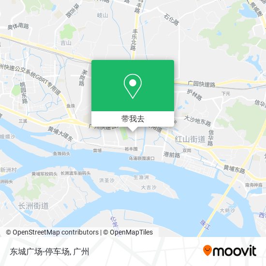 东城广场-停车场地图