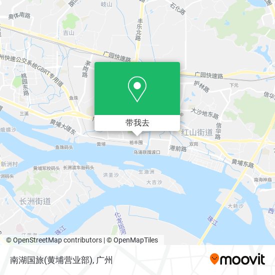 南湖国旅(黄埔营业部)地图
