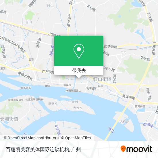 百莲凯美容美体国际连锁机构地图