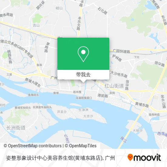 姿整形象设计中心美容养生馆(黄埔东路店)地图
