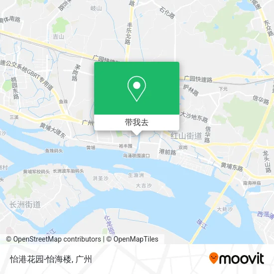 怡港花园-怡海楼地图