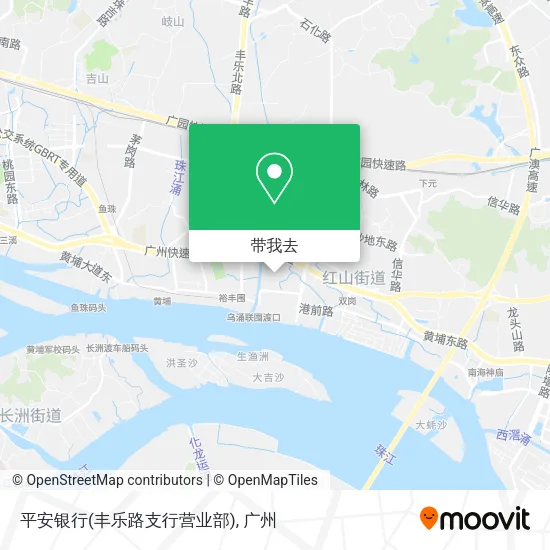 平安银行(丰乐路支行营业部)地图