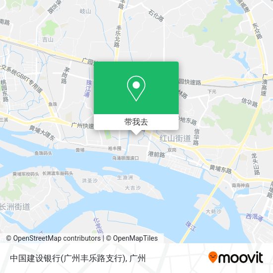中国建设银行(广州丰乐路支行)地图