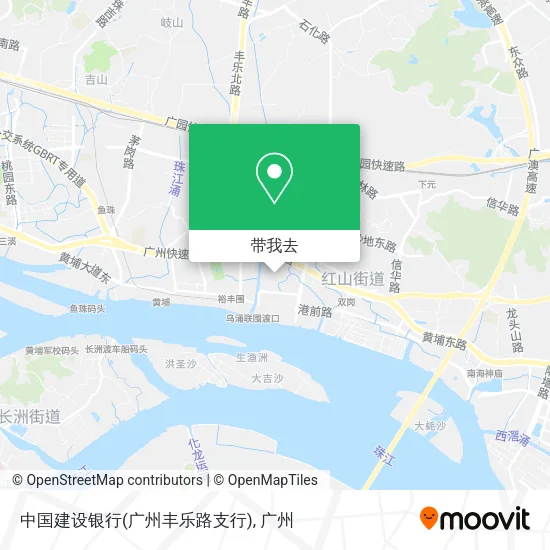 中国建设银行(广州丰乐路支行)地图