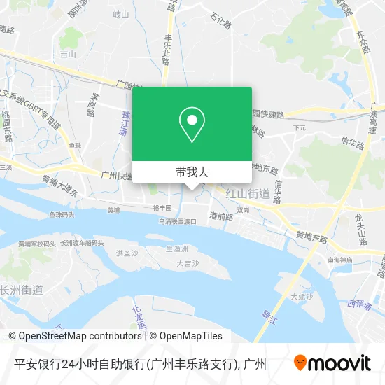平安银行24小时自助银行(广州丰乐路支行)地图