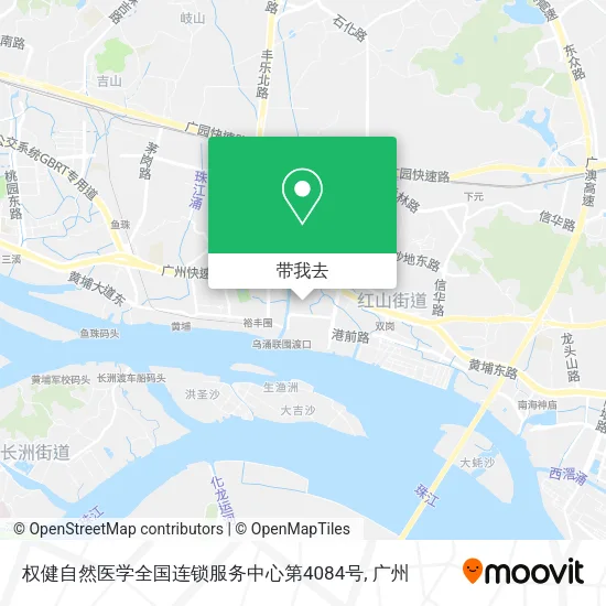 权健自然医学全国连锁服务中心第4084号地图