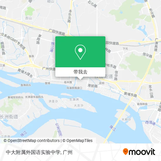 中大附属外国语实验中学地图