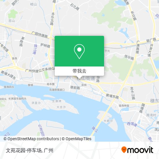 文苑花园-停车场地图
