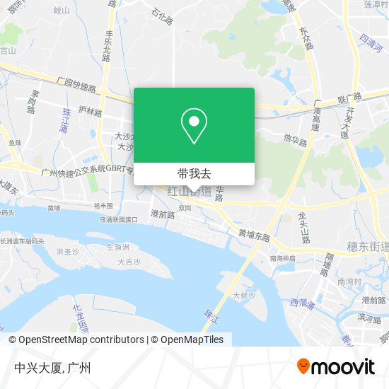 中兴大厦地图