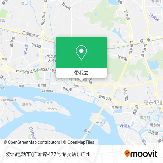 爱玛电动车(广新路477号专卖店)地图