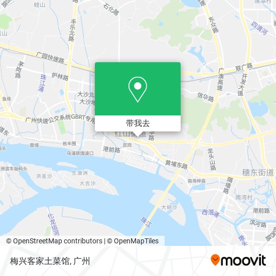 梅兴客家土菜馆地图