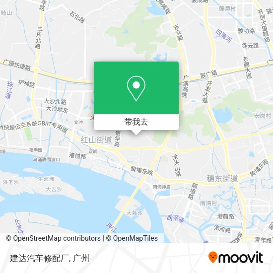 建达汽车修配厂地图