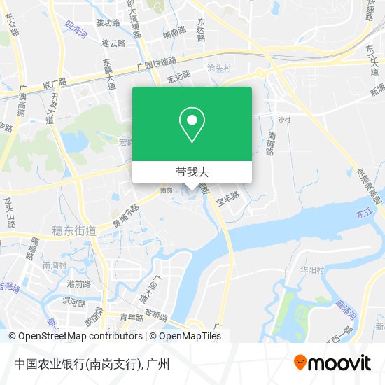中国农业银行(南岗支行)地图