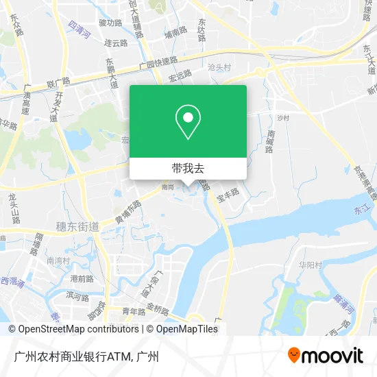 广州农村商业银行ATM地图