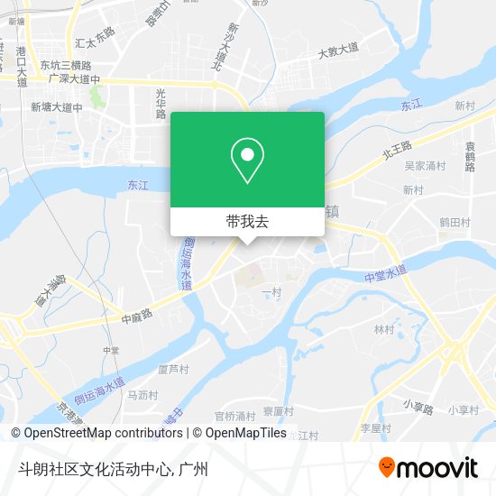 斗朗社区文化活动中心地图