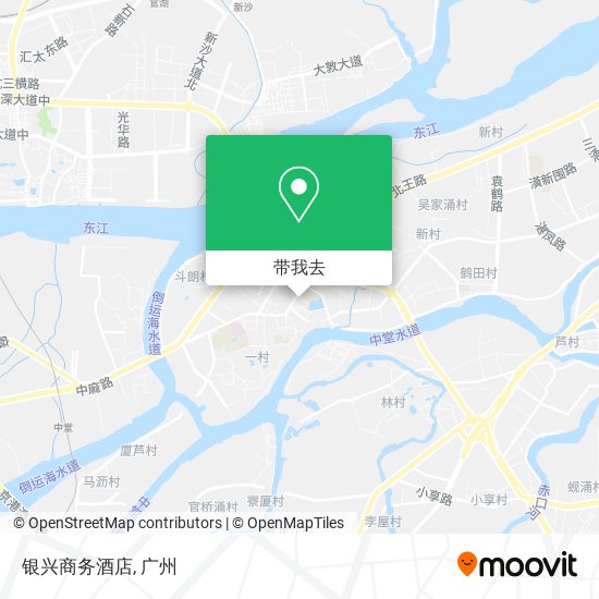 银兴商务酒店地图