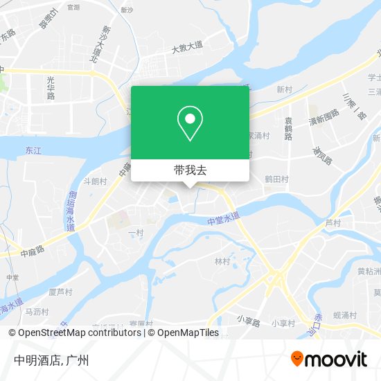 中明酒店地图
