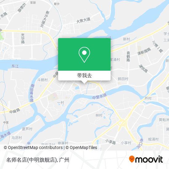 名师名店(中明旗舰店)地图