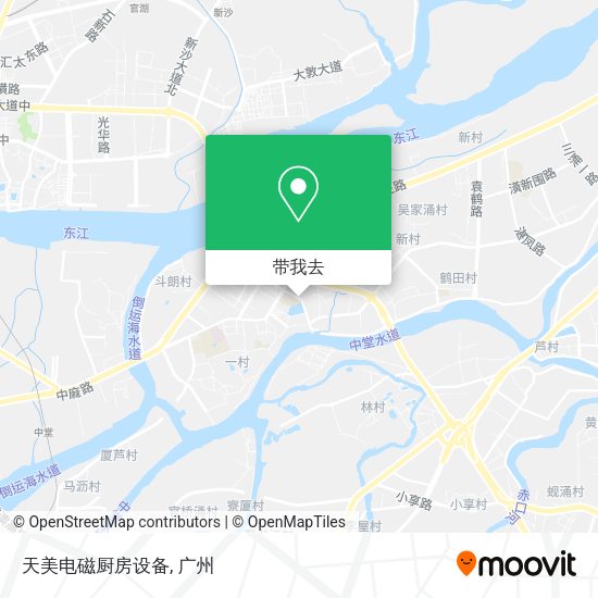 天美电磁厨房设备地图