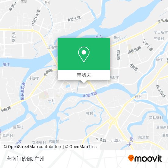 唐南门诊部地图
