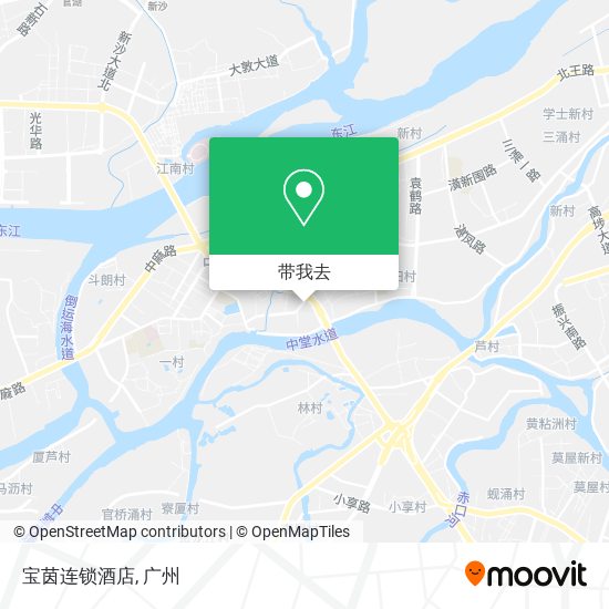 宝茵连锁酒店地图