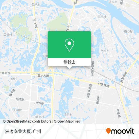 洲边商业大厦地图